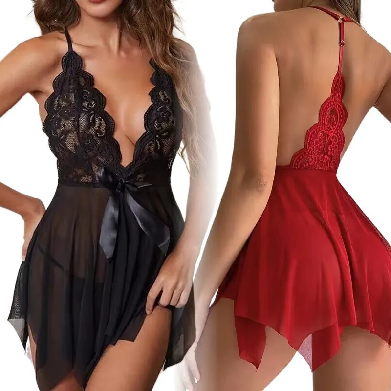Sheer Mesh Cami Slip Dress