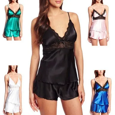 Candy-Colored Cami Sleepwear Set
