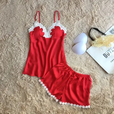 Lace Trim Two-Piece Bra Set