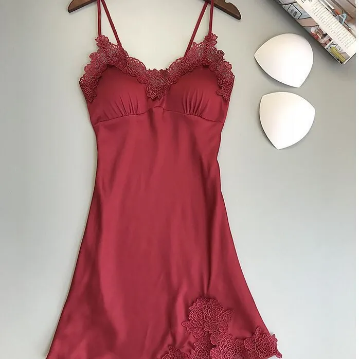 Lace Trim Cami and Brief Set