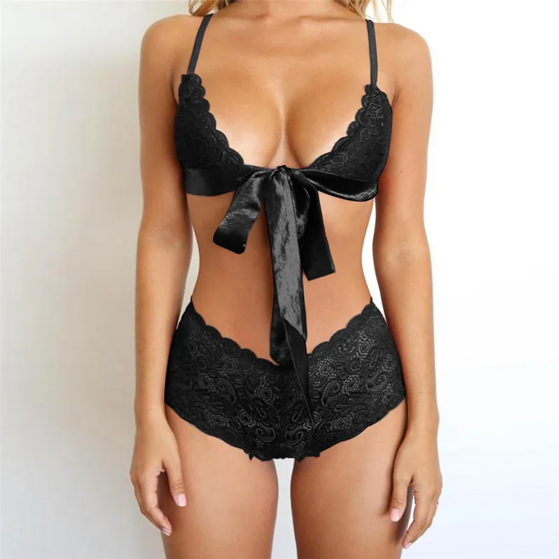 Three-Piece Bikini Lingerie Set