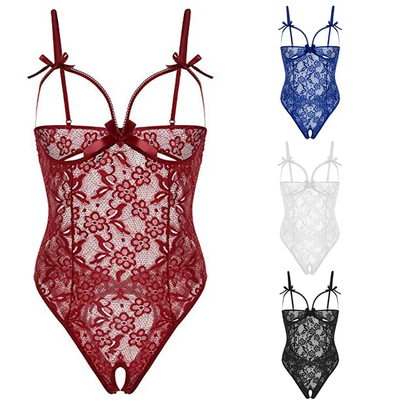 Lace Hollow-Out Cami Set