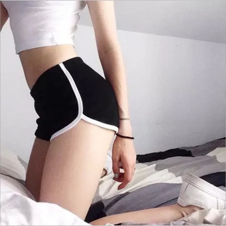 Candy Color Yoga Shorts