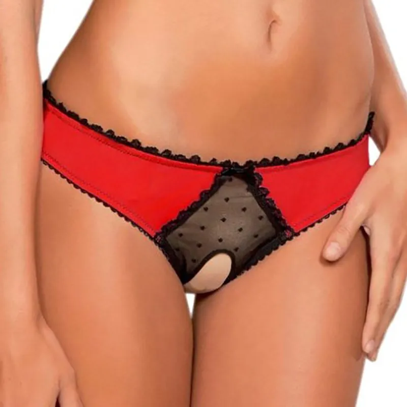 Sheer Lace Thong