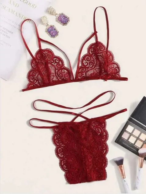 Cutout Wire-Free Three-Piece Set