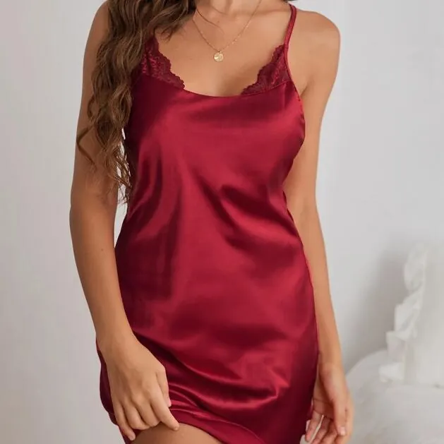 Open-Back Cami Nightdress Loungewear