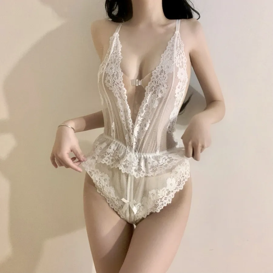 Bow Lace Bodysuit