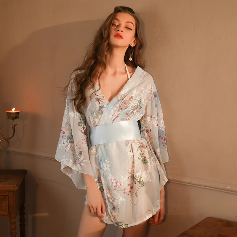 Sheer Kimono Roleplay Nightdress