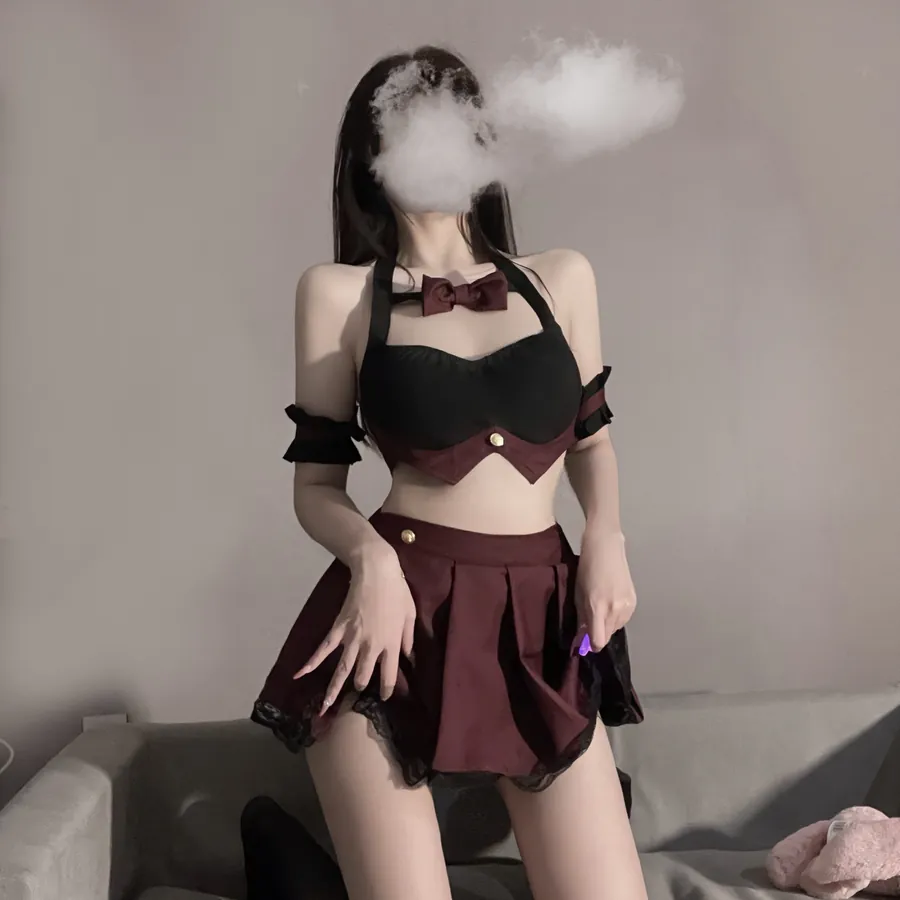 Pleated Skirt Student Roleplay Costume