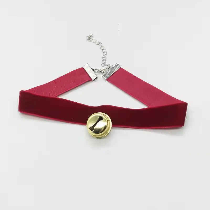 Christmas Bell Choker Necklace