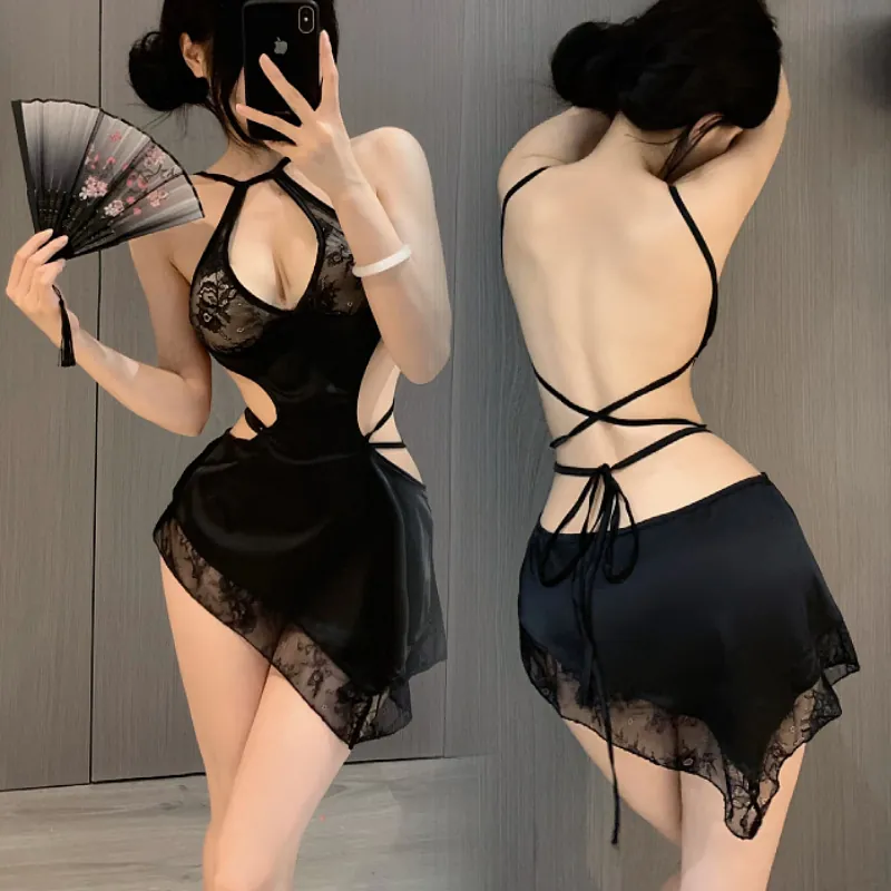 New Chinese-Style Qipao Slip Dress