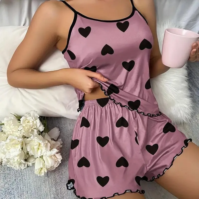 Cami and Shorts Pajama Set