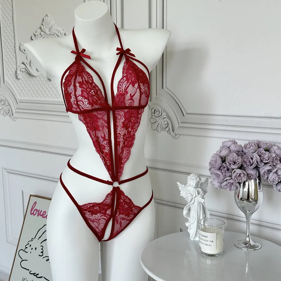 Lace Bodysuit Lingerie Set