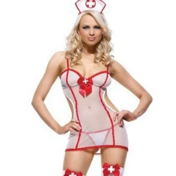 Verpleegster bodysuit kostuum
