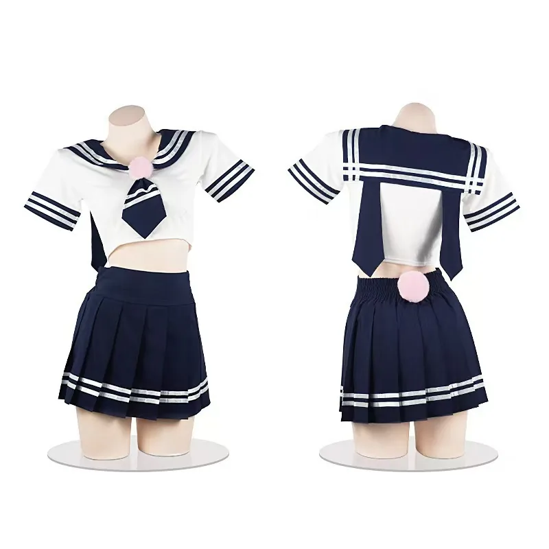 Japanisches Schulmädchen-JK-Rollenspiel-Kostüm