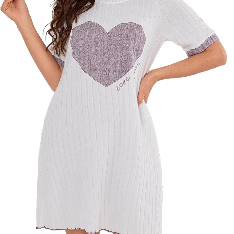 Pyjama set met hartprint