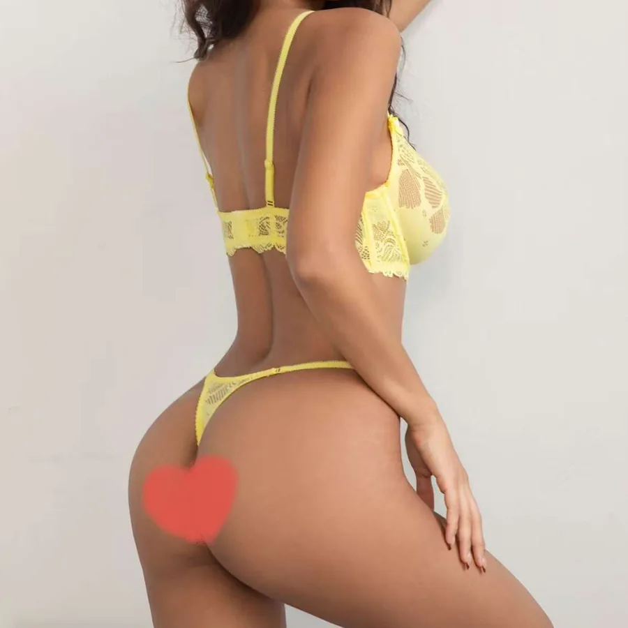 Zestaw biustonosz i majtki w rozmiarze plus size z francuskiej koronki