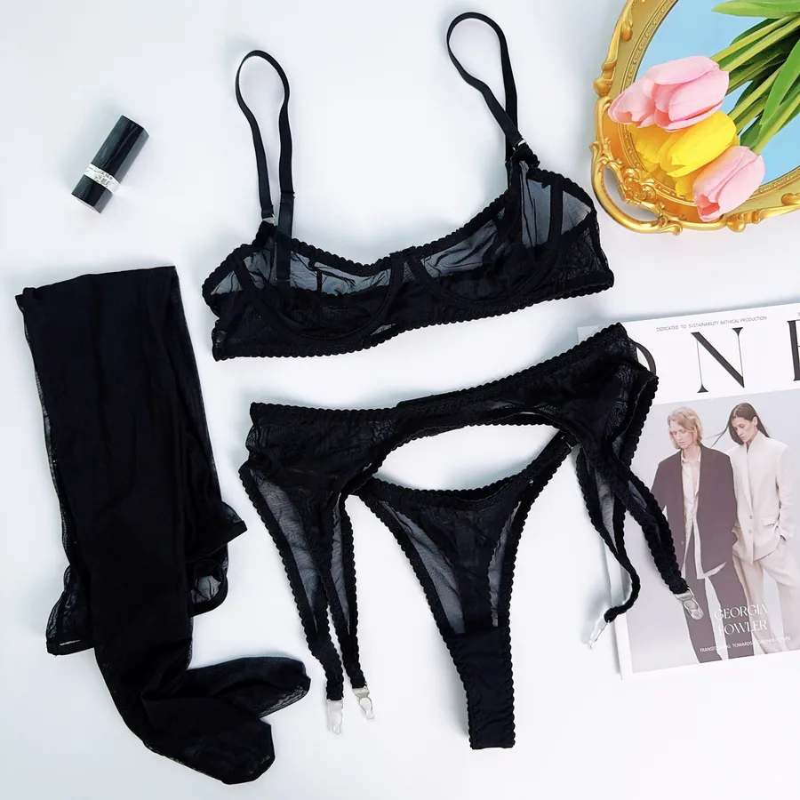 Black with stockings