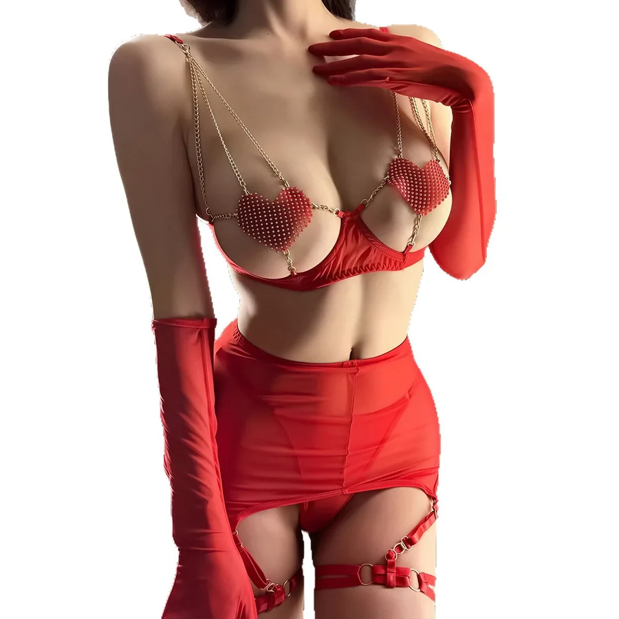 Set body in rete con catena a cuore
