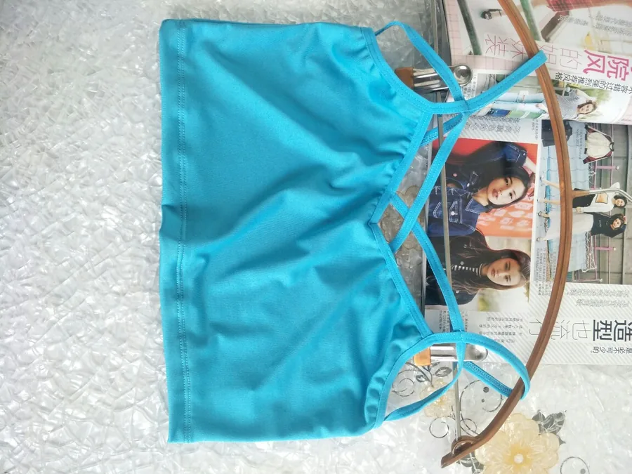 Bralette sportive dos croisé