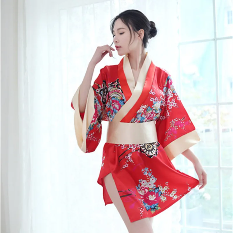 Disfraz de rol de kimono japonés