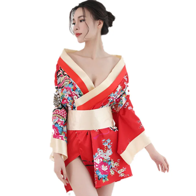 Disfraz de rol de kimono japonés