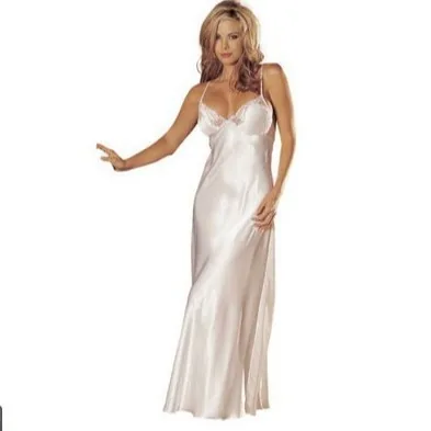 Ensemble nuisette longue en soie