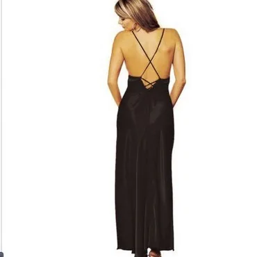 Ensemble nuisette longue en soie