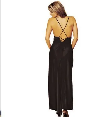 Ensemble nuisette longue en soie