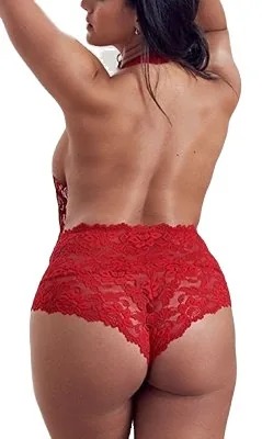 Body halter con espalda descubierta y transparencias