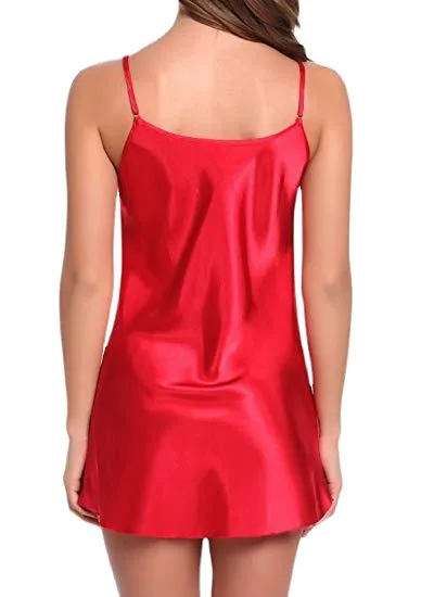 Vestido de tirantes de seda fría