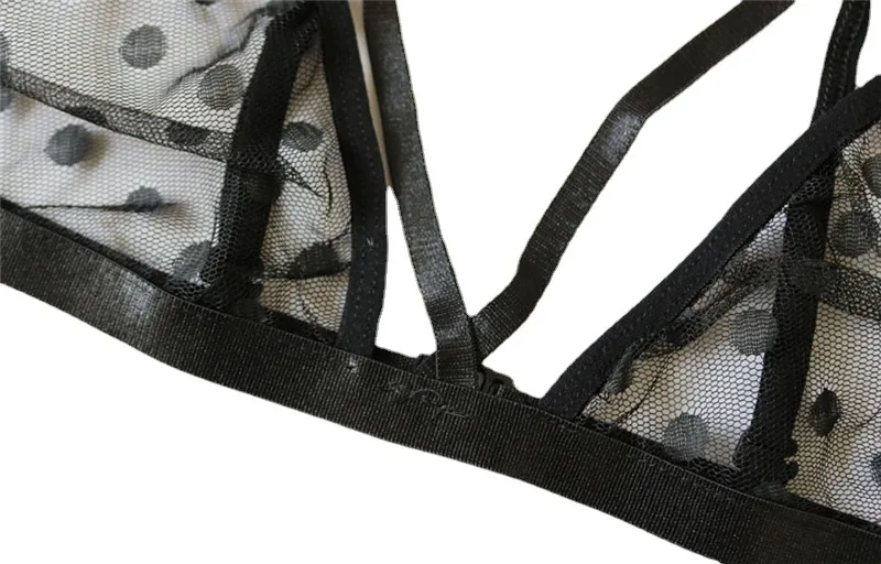 Conjunto de tres piezas de malla estampada