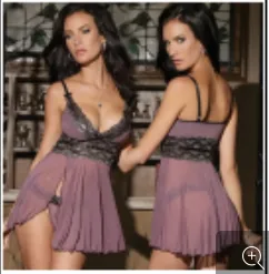 Sottoveste in pizzo e rete blu royal