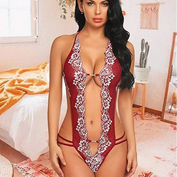Body con taglio alla caviglia in pizzo leopardato