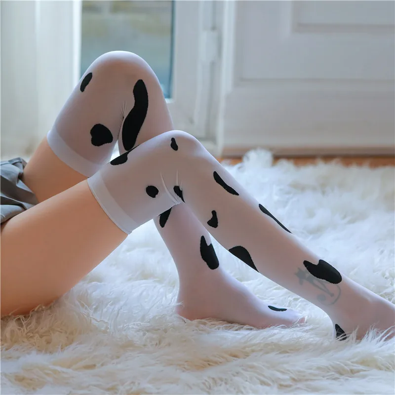 Chaussettes d'écolière à ruban