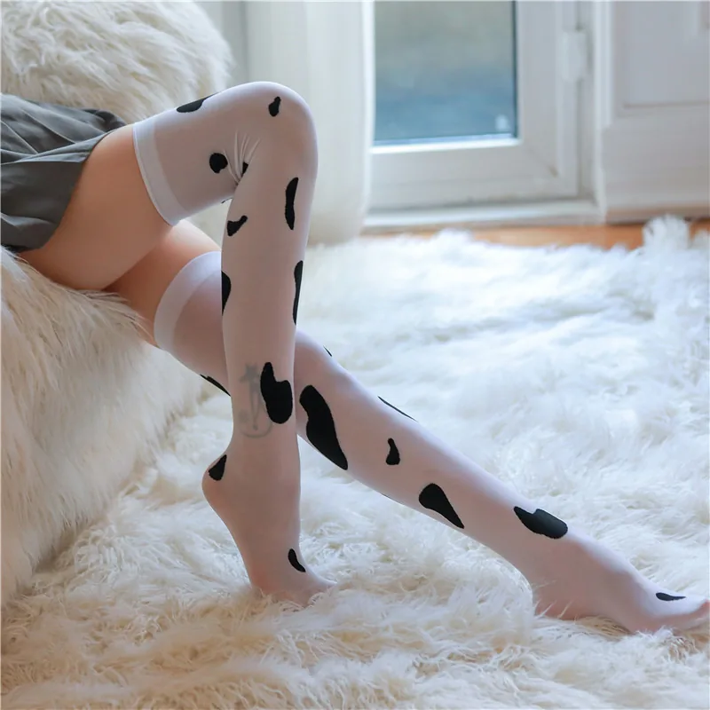 Chaussettes d'écolière à ruban