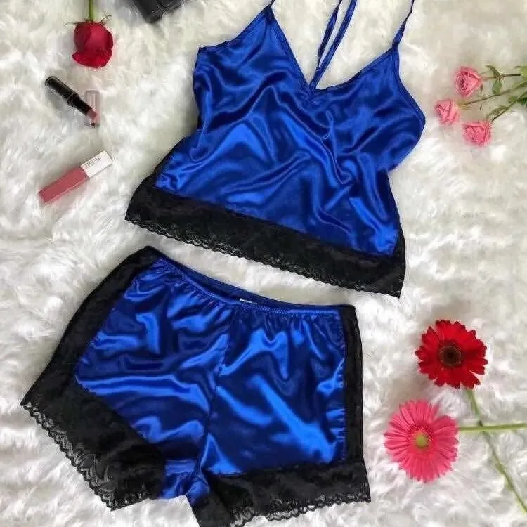 Ensemble caraco et culotte en dentelle