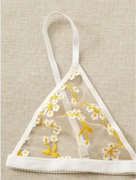Mesh-BH-Set mit Blumenprint