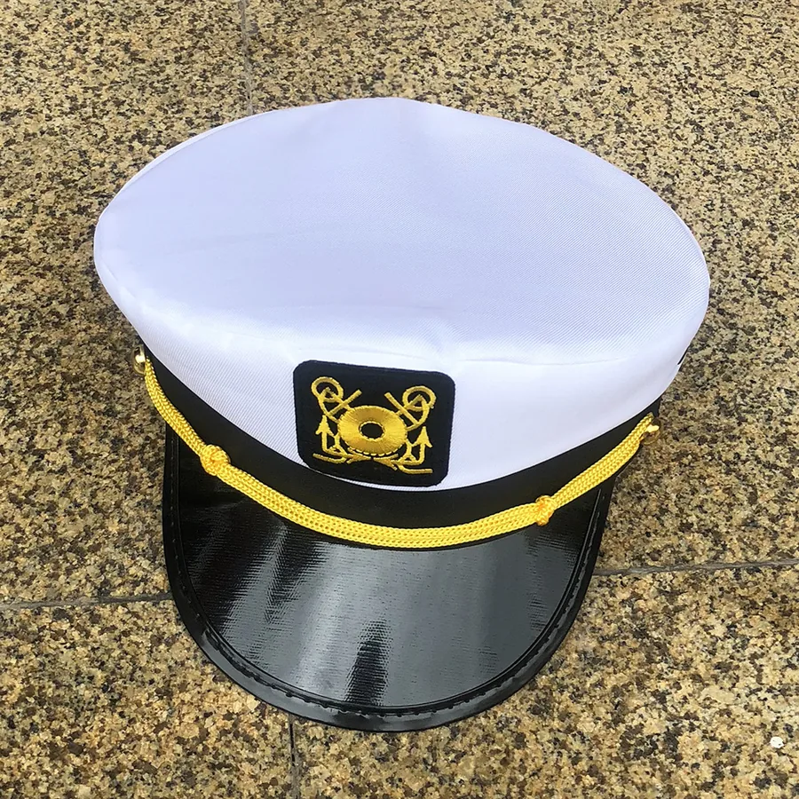 Set cappello costume da poliziotta e assistente di volo