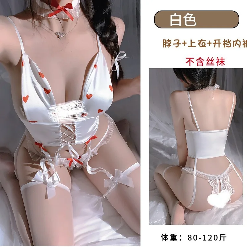 Conjunto de disfraz con body moldeador transparente