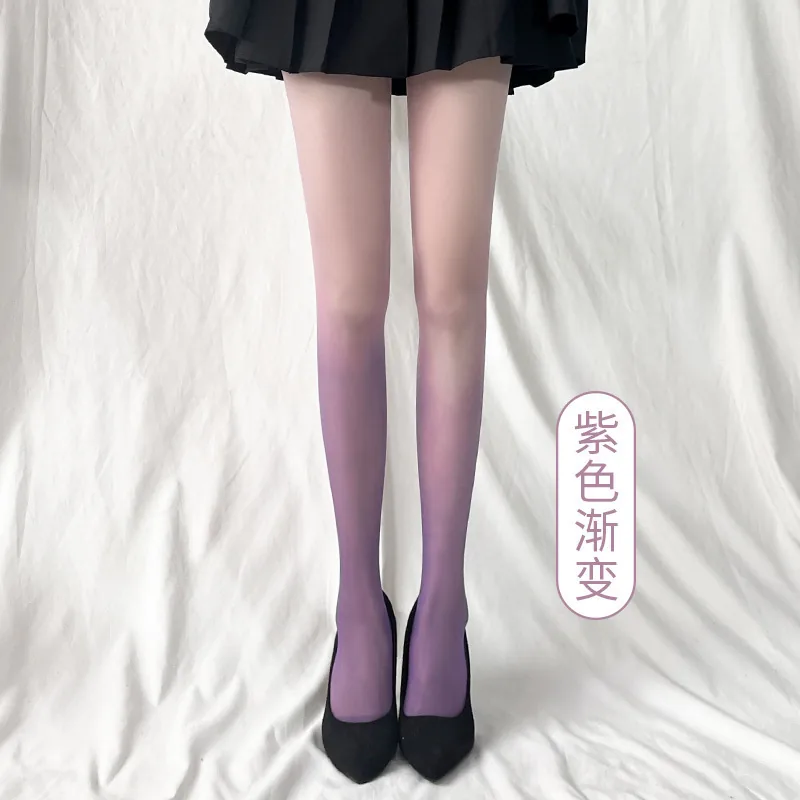 Collants en résille transparente
