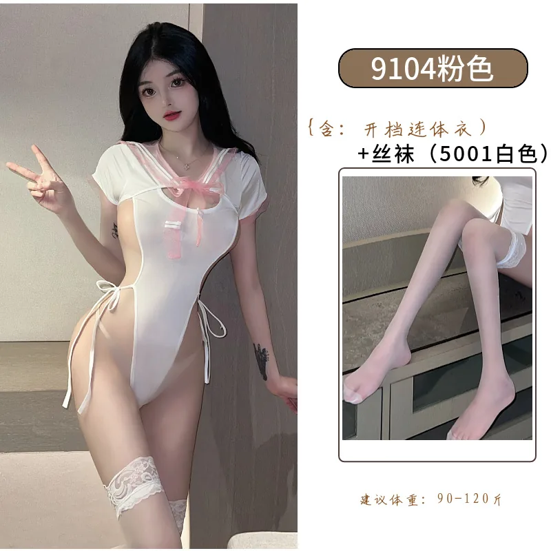 Pink with stockings