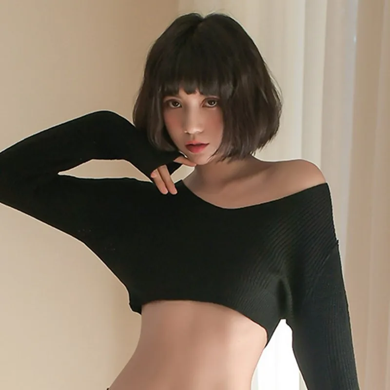 Koszula nocna bodycon z odkrytymi plecami