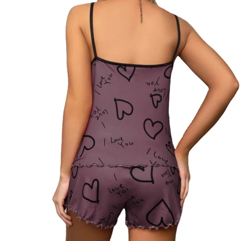 Zweiteiliges Lounge-Set mit Muster