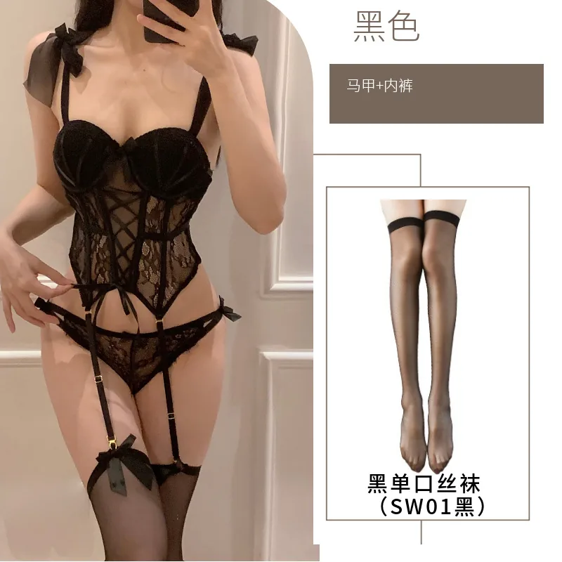 Black with stockings