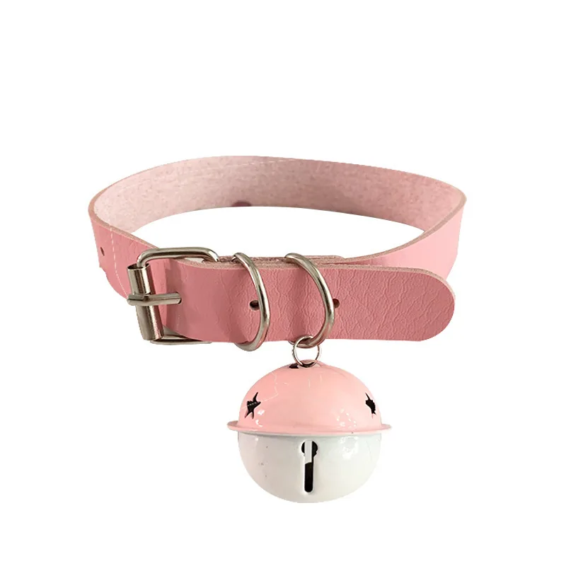 Halsband med julklocka
