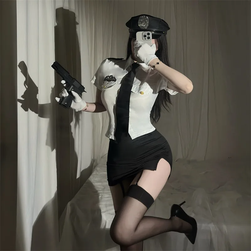 Costume roleplay da agente di polizia