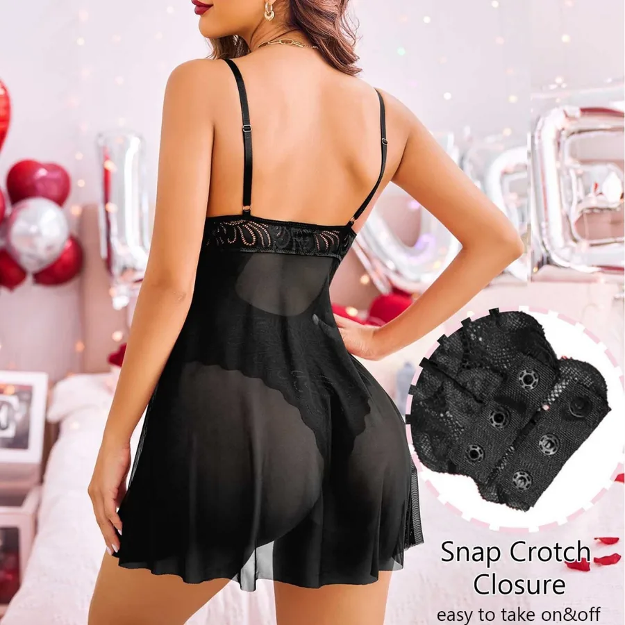 Conjunto de bodysuit com camisola de alças em renda e malha