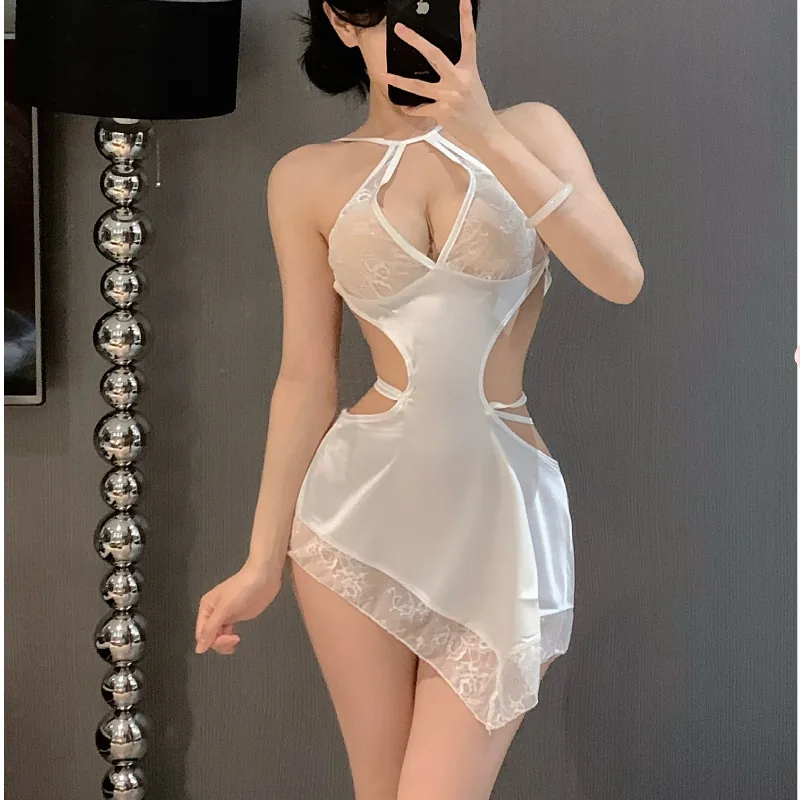 Vestido lencero estilo qipao chino moderno