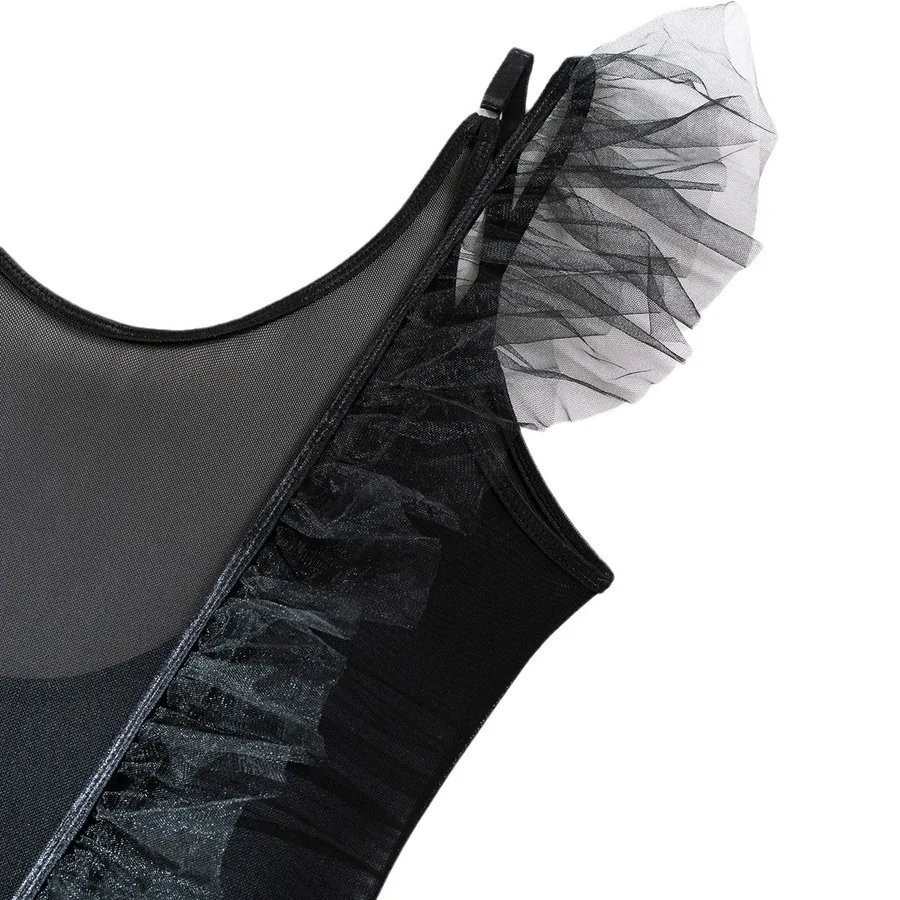 Zestaw mini body z siateczki z odkrytymi plecami
